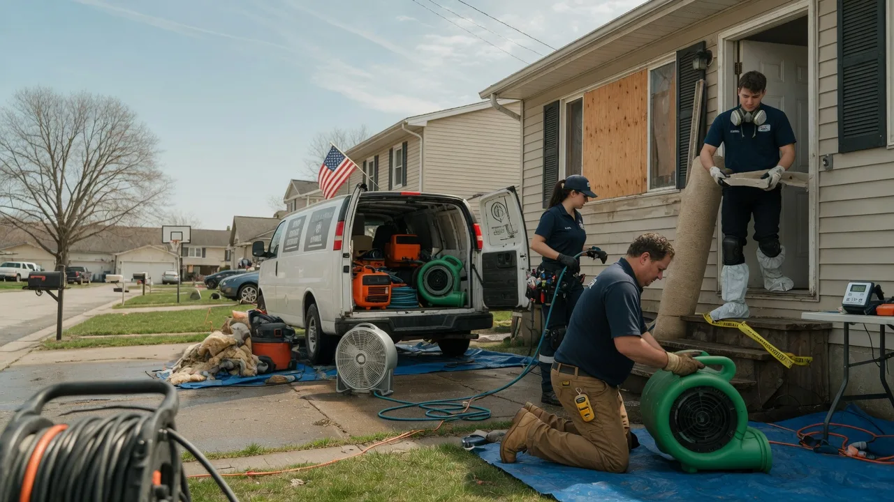 Water Damage Restoration in Tilghman, MD near me